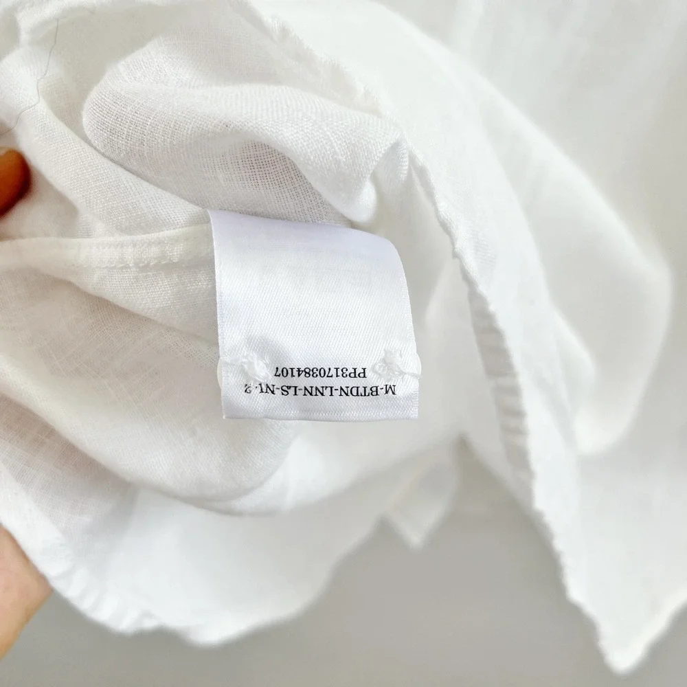 EVERLANE The Classic Shirt 100% Linen Size Medium